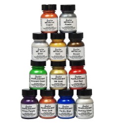 Set aus 12 Perlen- und...