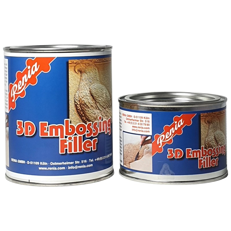 RENIA 3D Embossing Filler / Korkfüller mit Ledermehl